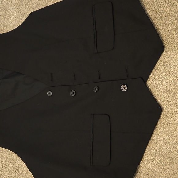 Calvin Klein Classic Black Buttoned Vest Mens Size Small - Picture 3 of 4